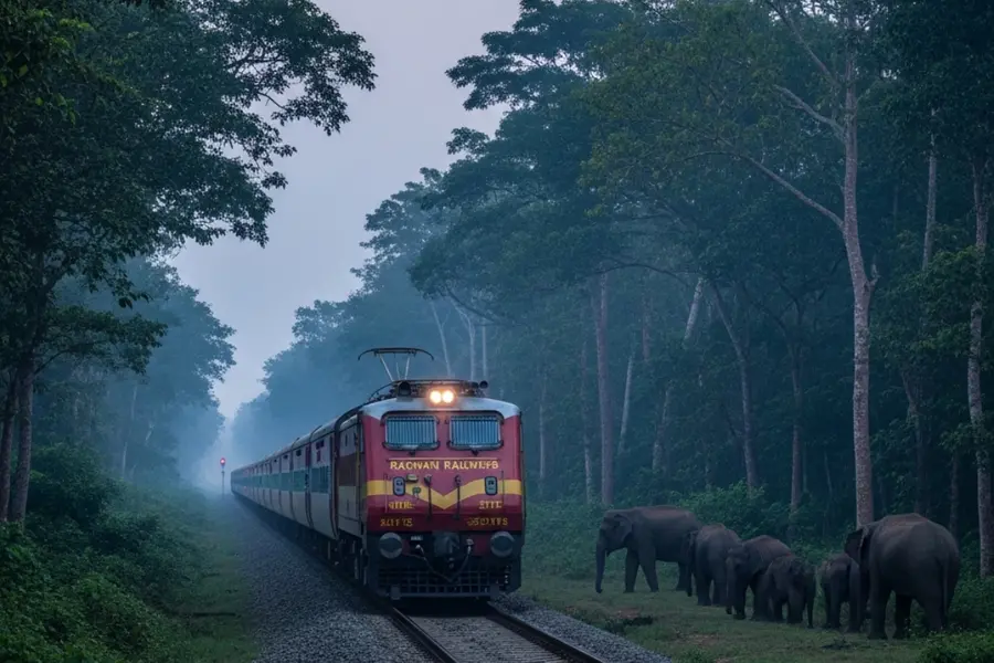 Assam elephant death
