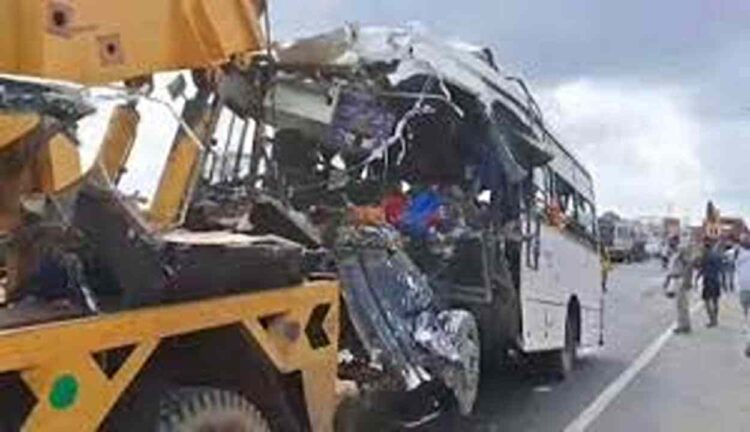Basti bus accident
