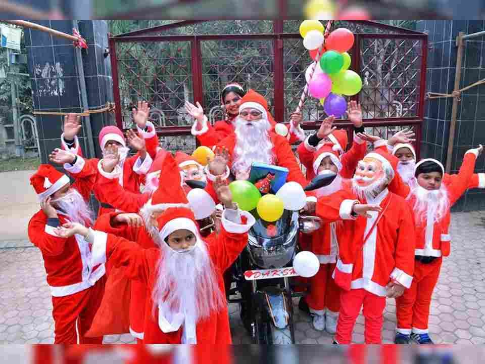 Christmas celebration in india