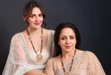 Esha deol and hema malini