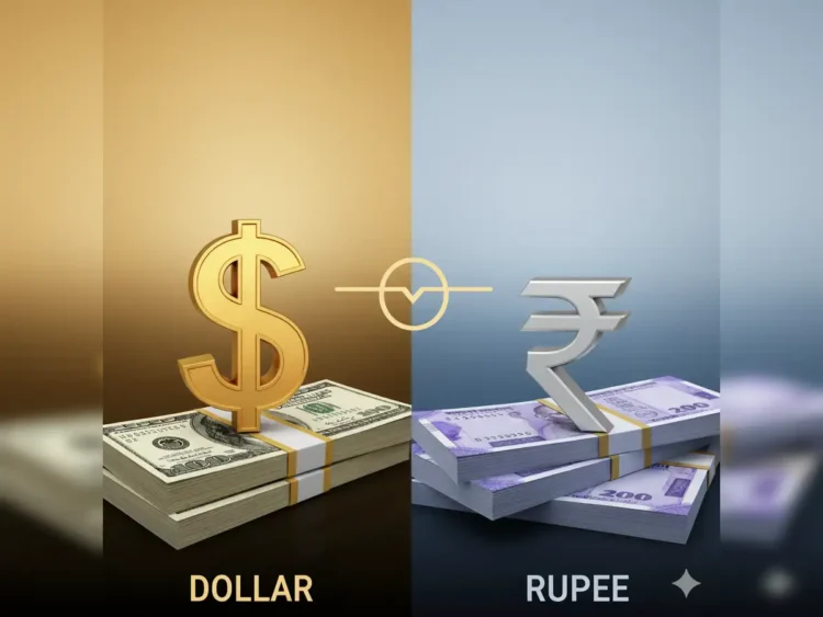 Indian rupee stabilisation after crossing 90