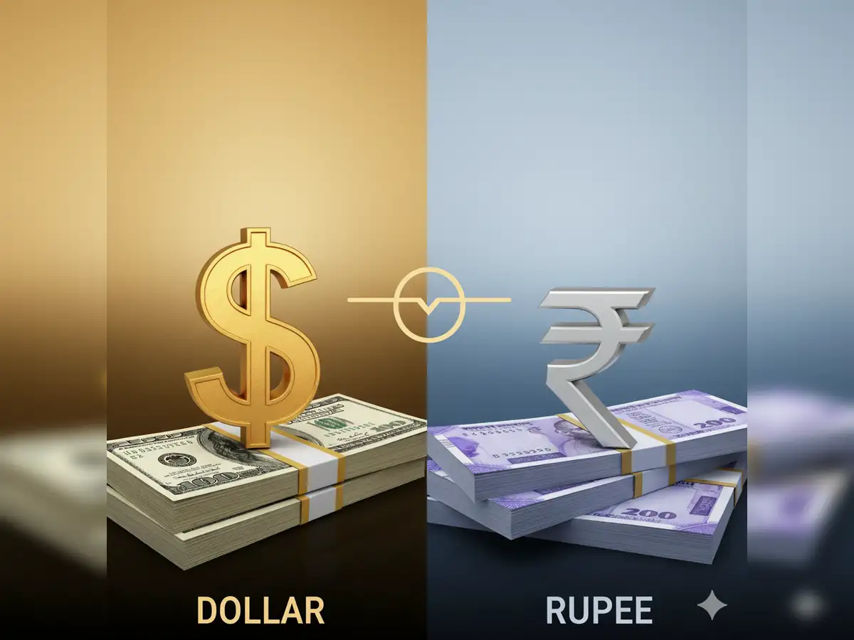 Indian rupee stabilisation after crossing 90