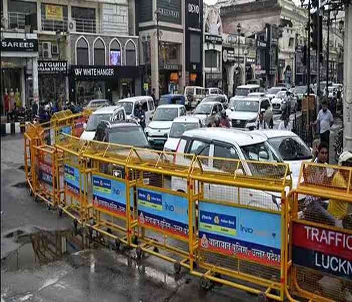 Lucknow traffic advisory