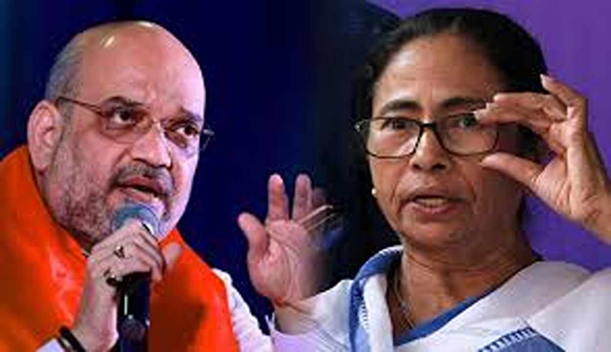 Mamata banerjee and amit shah