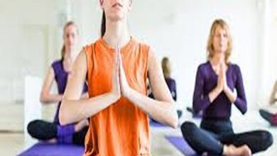 Morning yoga for gut health