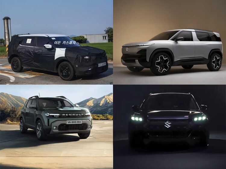 Upcoming suvs in india