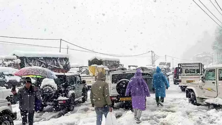 Heavy snowfall