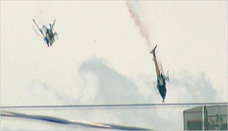 Helicopter crash