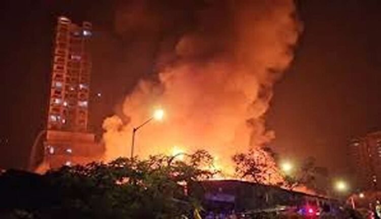 Mumbai fire