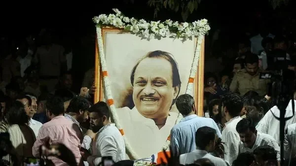 Ajit pawar laid to rest in baramati after tragic plane crash