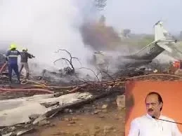 Ajit pawar safe after aircraft incident during landing in baramati