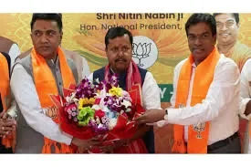 Nitin - nabin: - bjp - president - begins - two-day - goa - visit