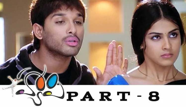 Allu arjun and genelia deshmukh mark two decades of telugu classic happy