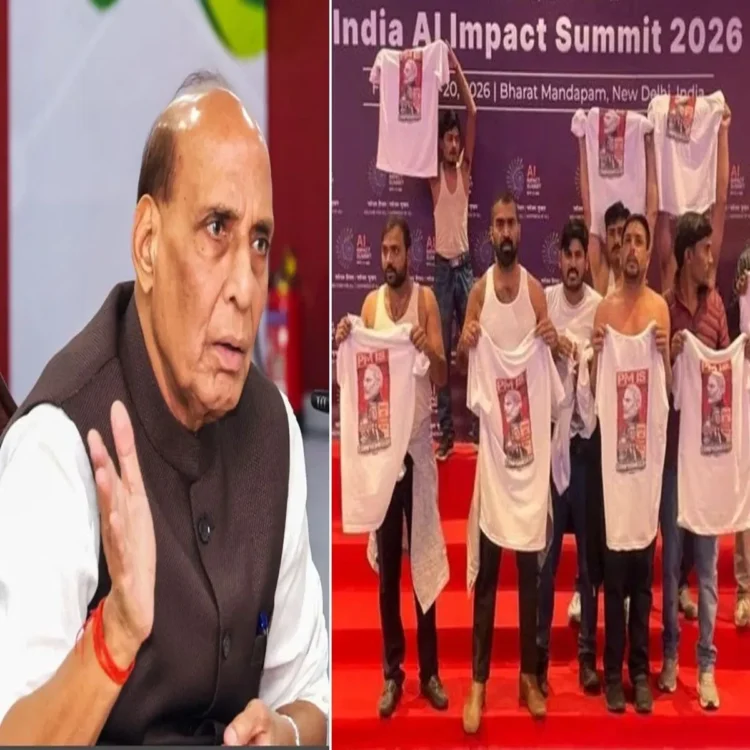 Ai impact summit protest row