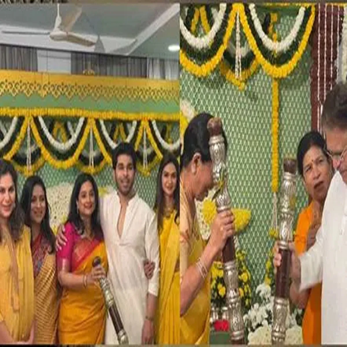 Wedding allu sirish begins traditional pre