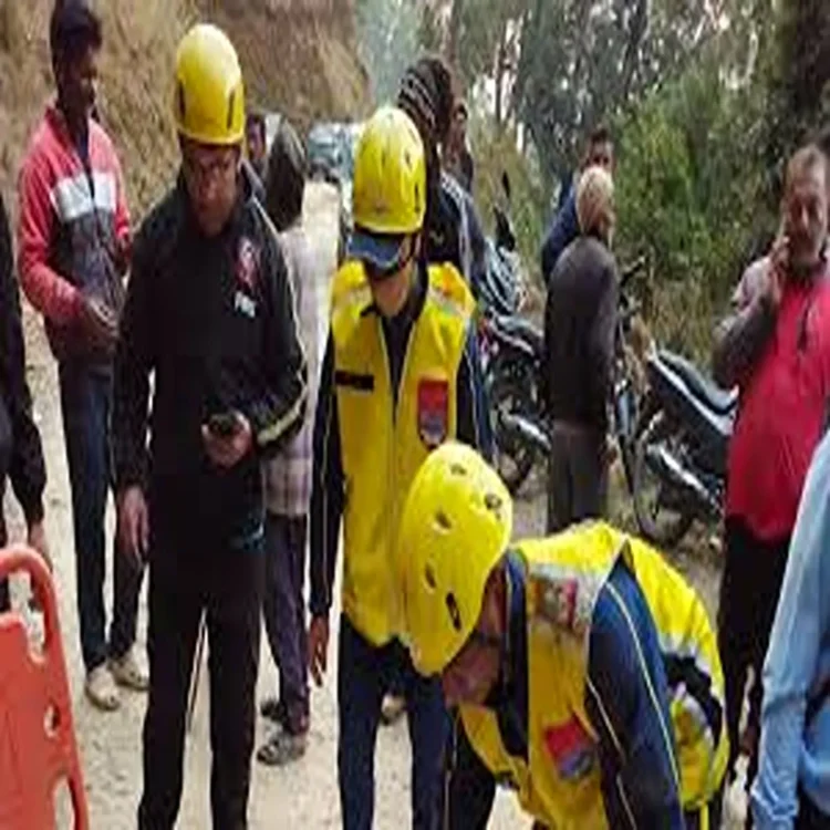 Almora gorge road accident