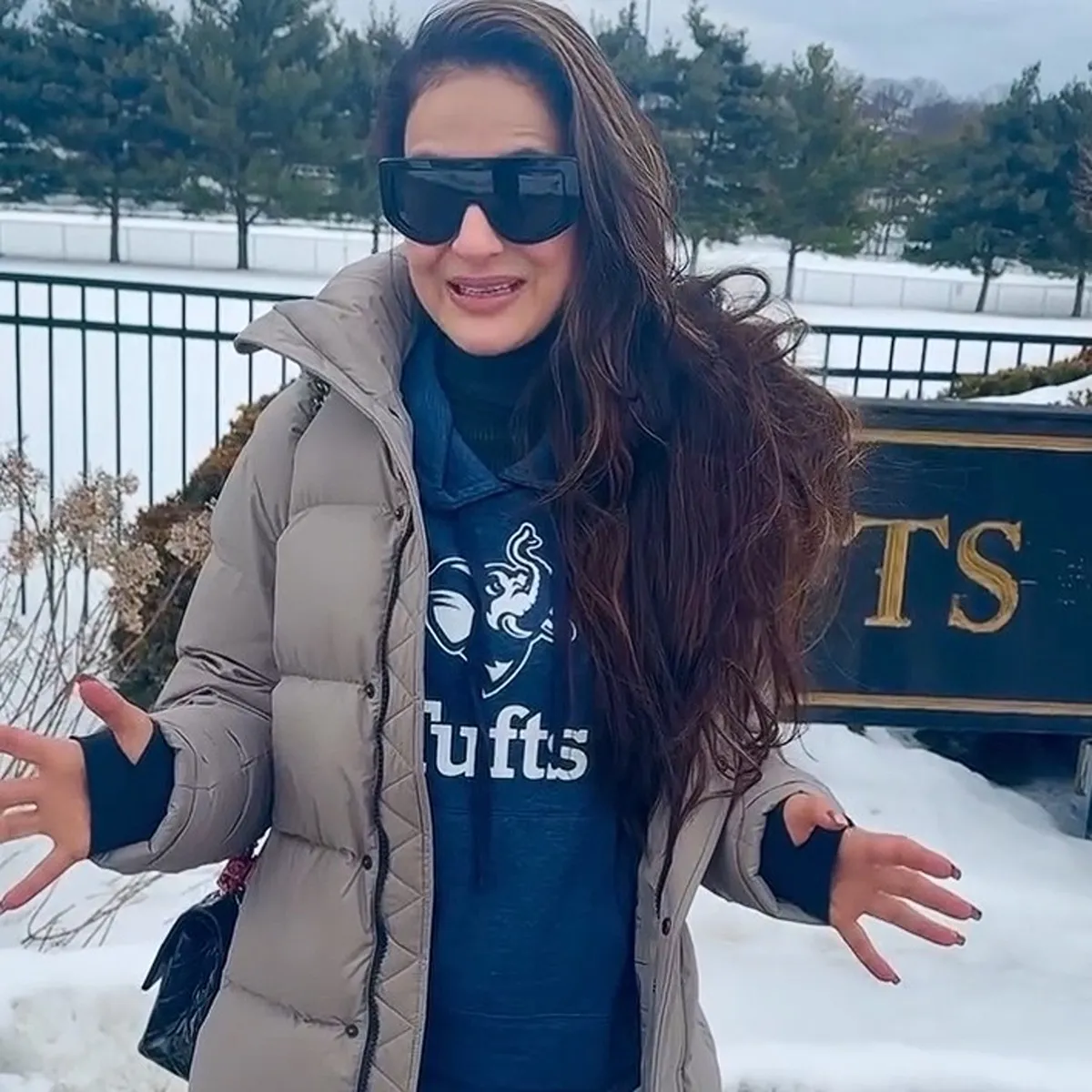 Travel ameesha patel embraces new york