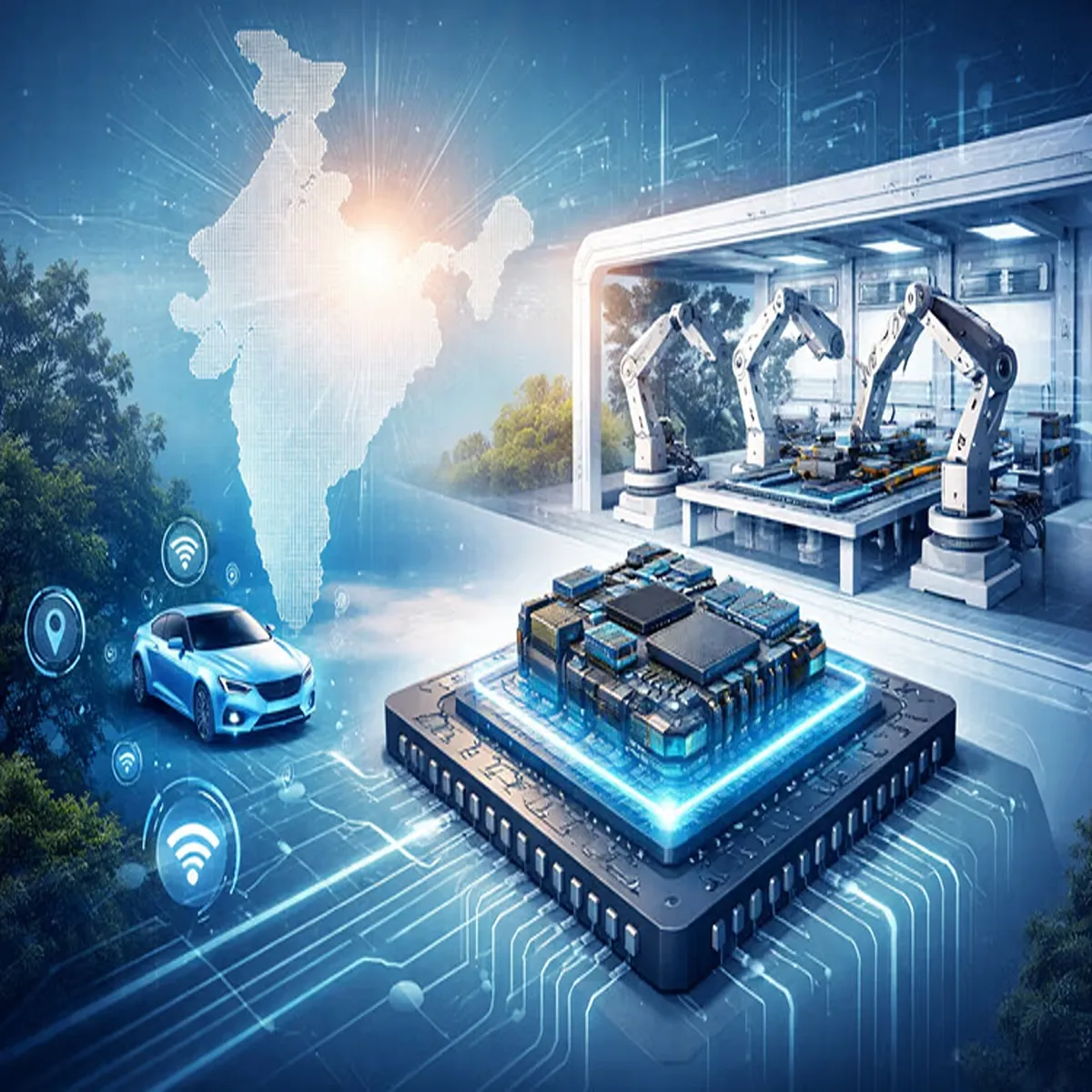 Automotive qualcomm tata build vehicle modules