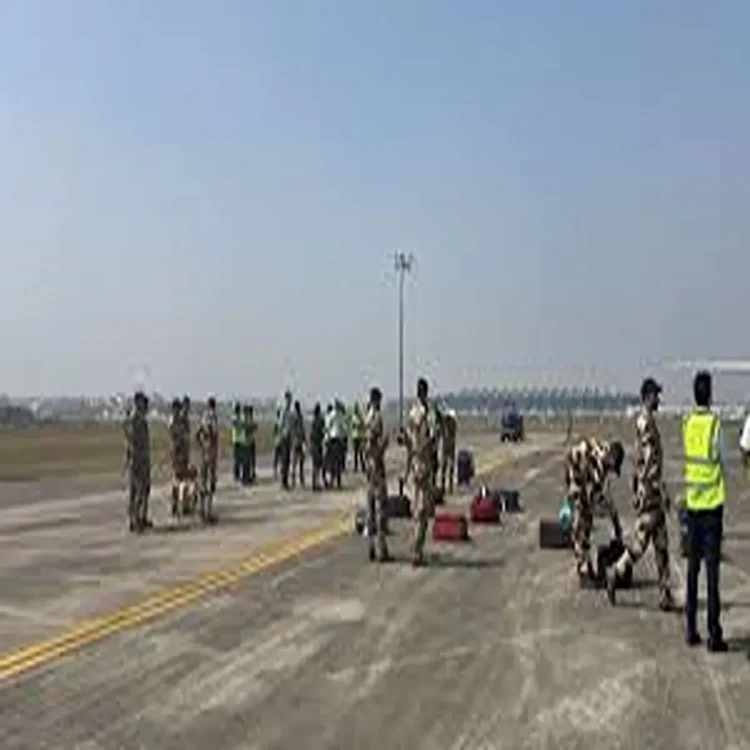 Aviation security indigo bomb threat