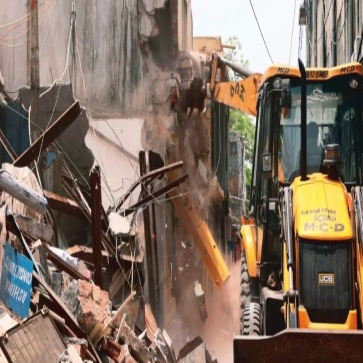 Demolition - – - unrest - erupts - during - court-ordered - encroachment - removal