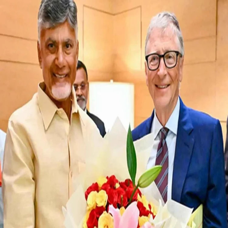 Bill gates andhra governance visit