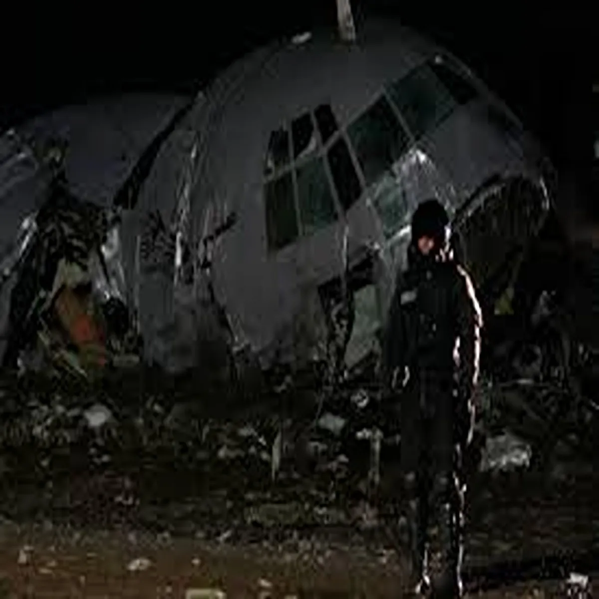 Aviation cargo plane crash near paz