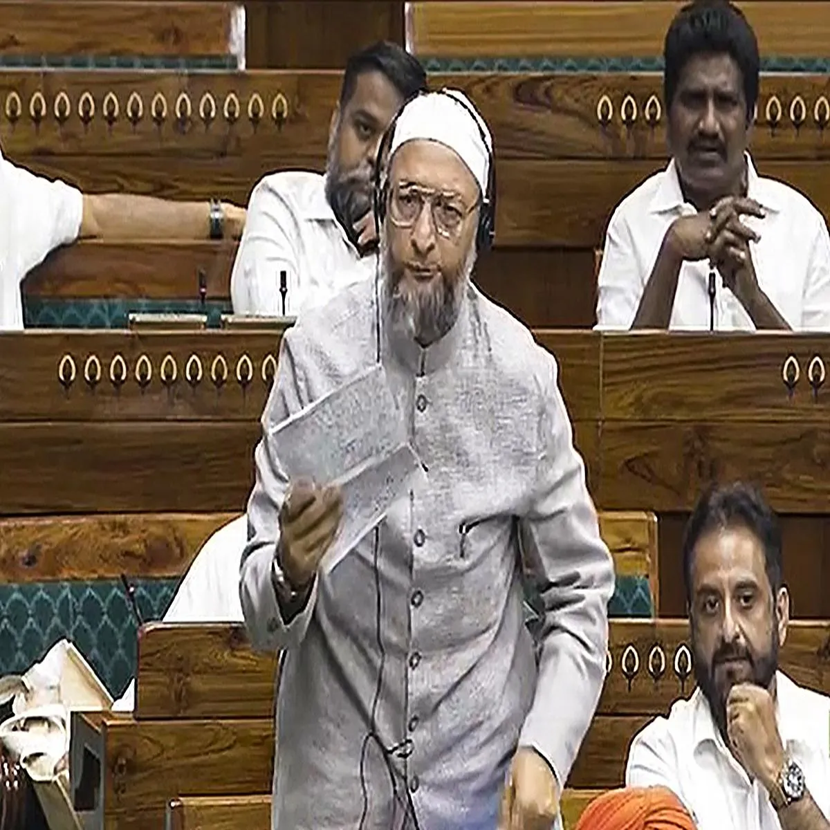 Budget owaisi questions minority education provisions