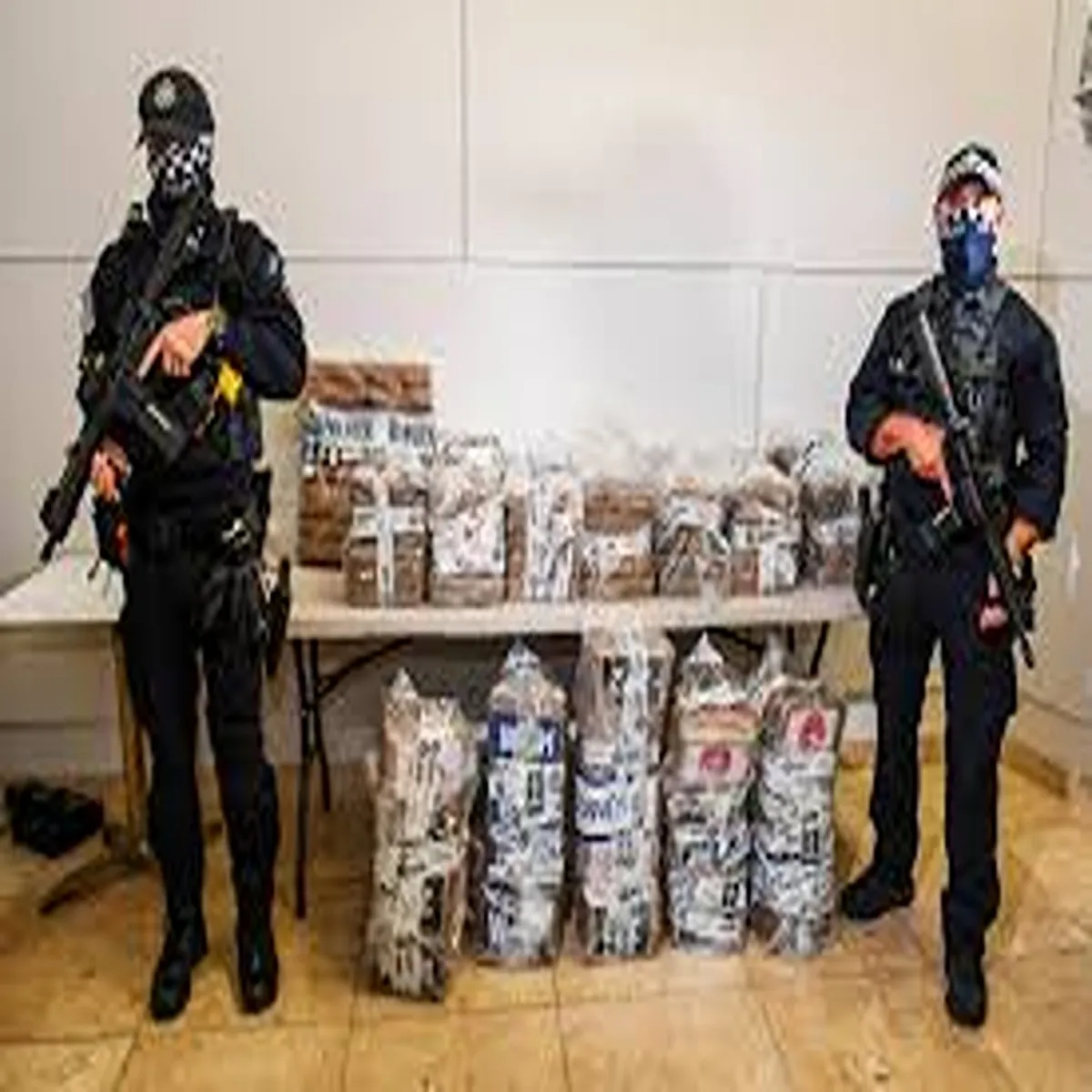 Crimecontrol police crack down weapons large
