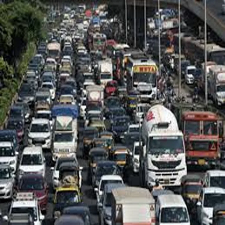 Delhi ai summit traffic snarl