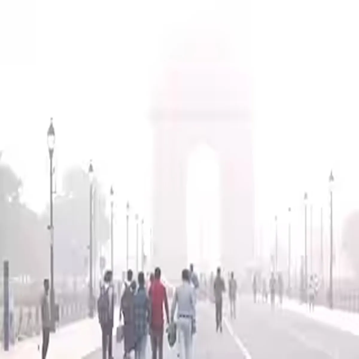 Airquality delhi records marginal improvement aqi
