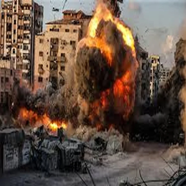 Gaza conflict israeli airstrikes