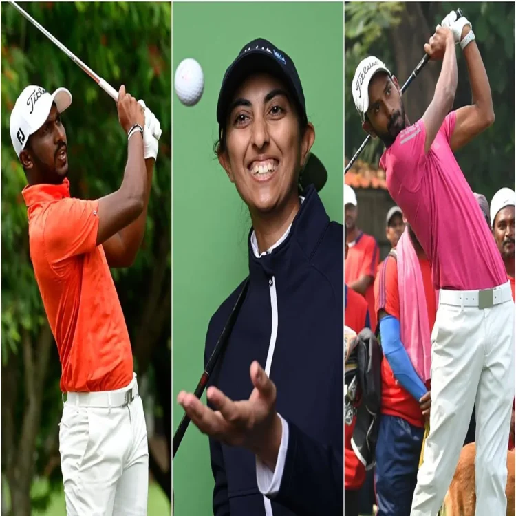 Indian golfers kenya california leaders