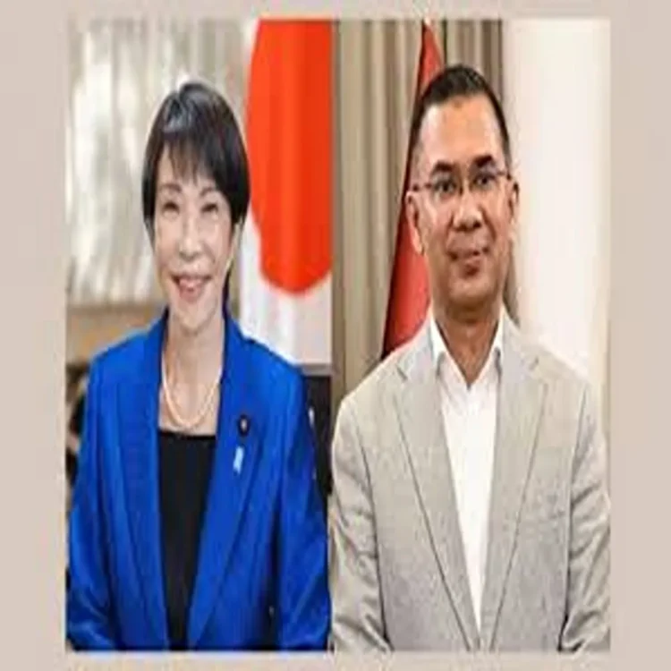 Japan election tarique rahman response