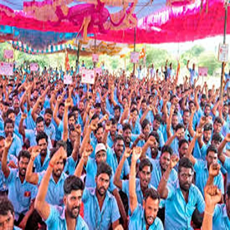 Labour strike tamil nadu services