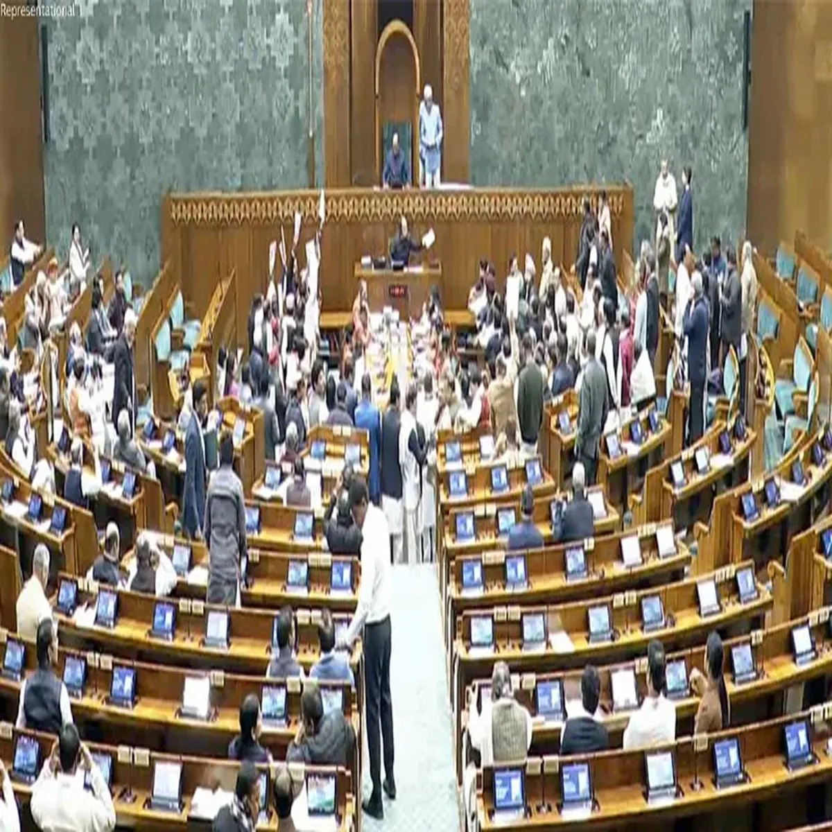 Loksabha - – - eight - mps - barred - house - access - remainder