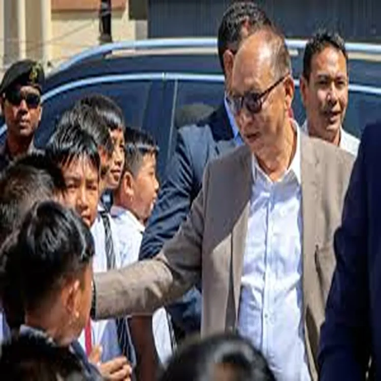 Manipur cm safe return displaced