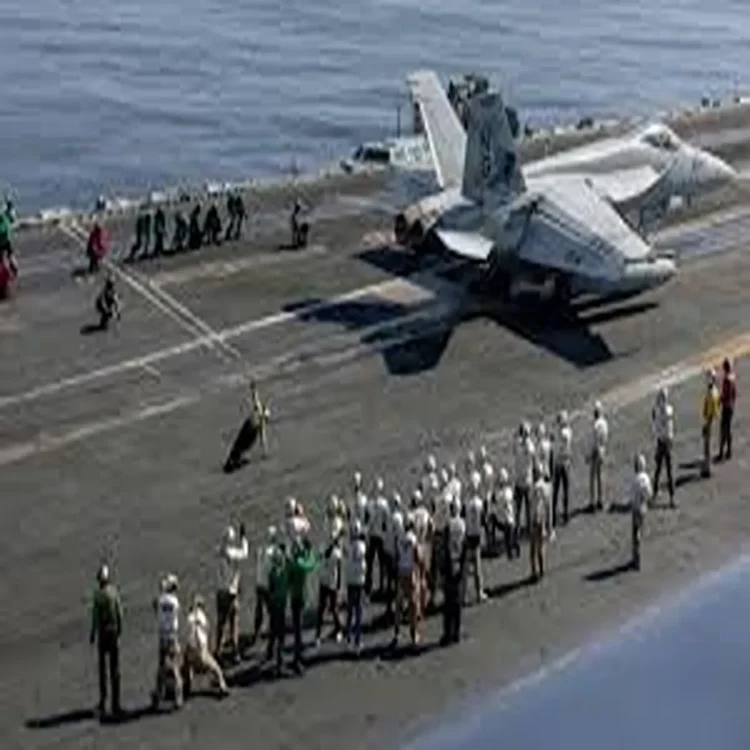 Middle east second carrier deployment