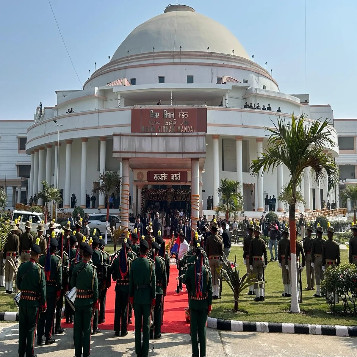 Parliament birla attends bihar assembly foundation