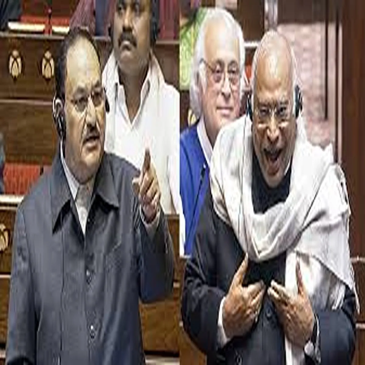 Parliament opposition walkout after kharge denied