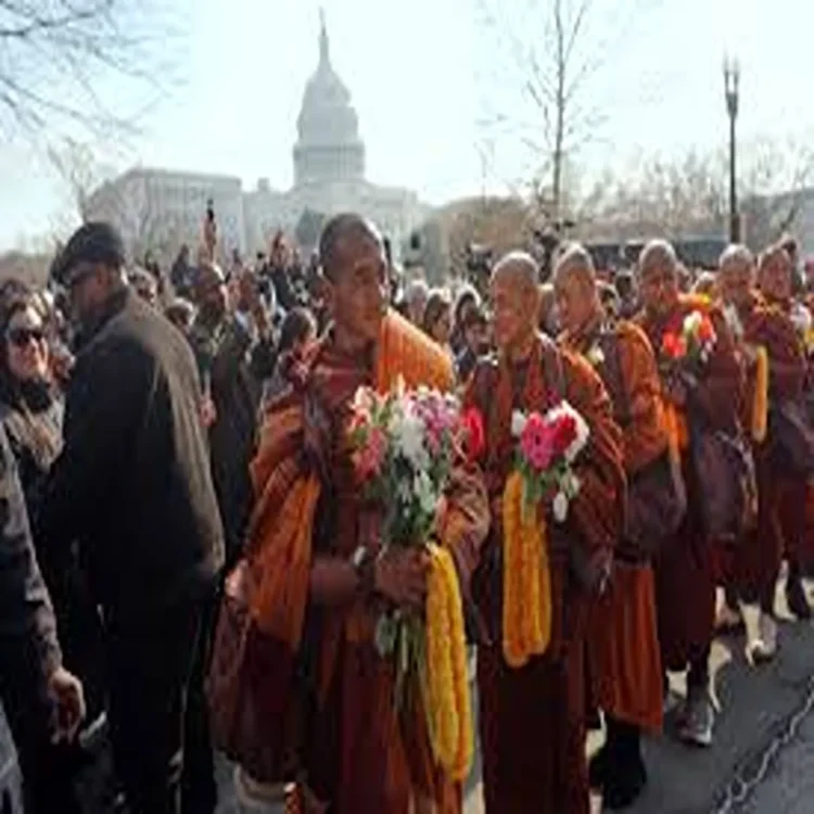 Peacewalk monks washington journey