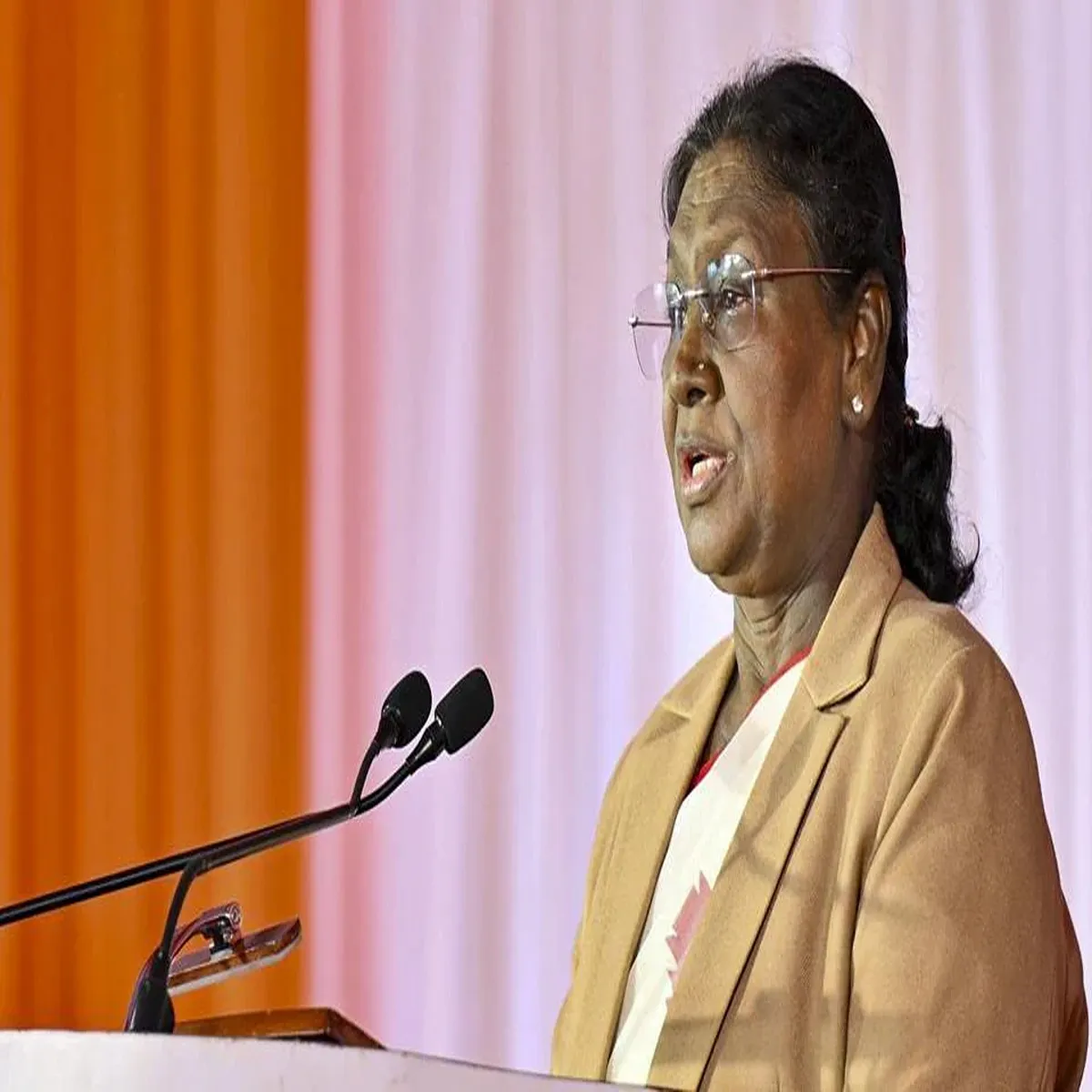 Presidentvisit droupadi murmu lay foundation stone