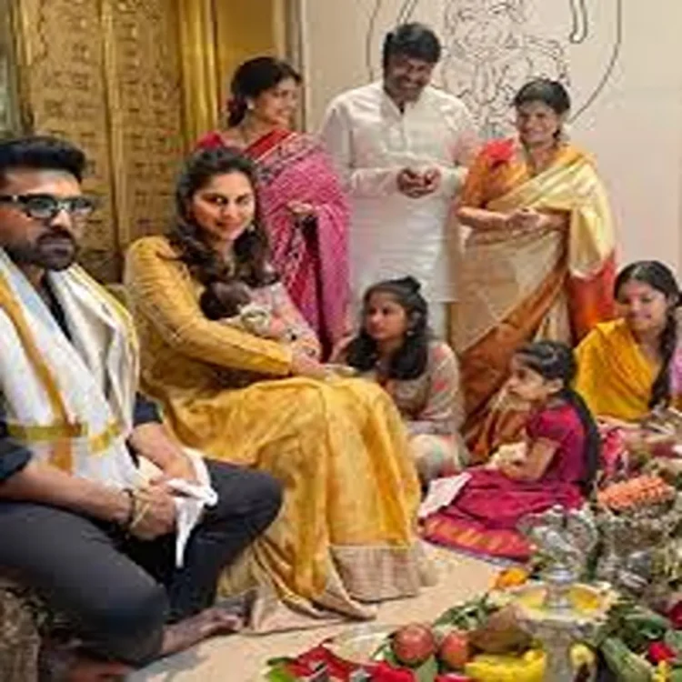 Ram charan upasana twins names