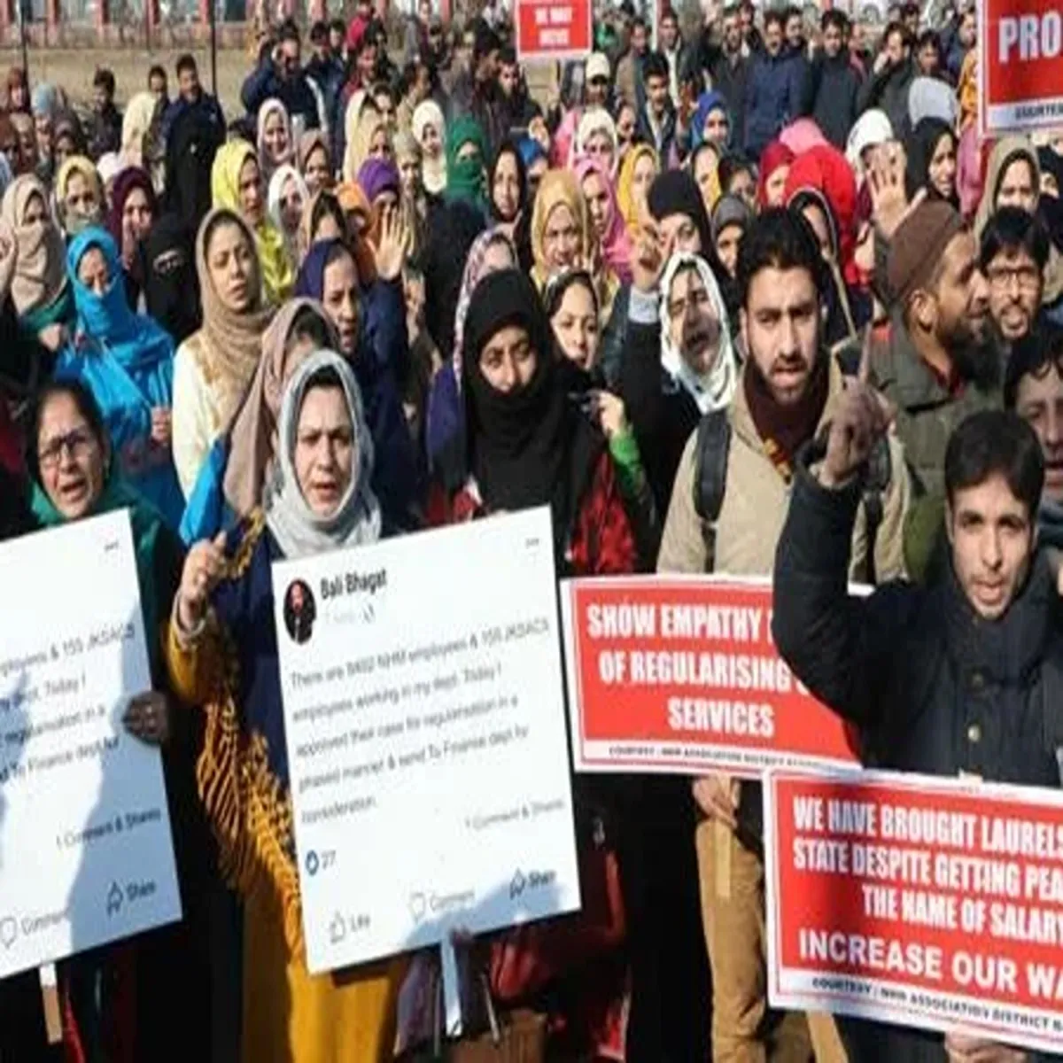 Regularisation over one lakh workers await