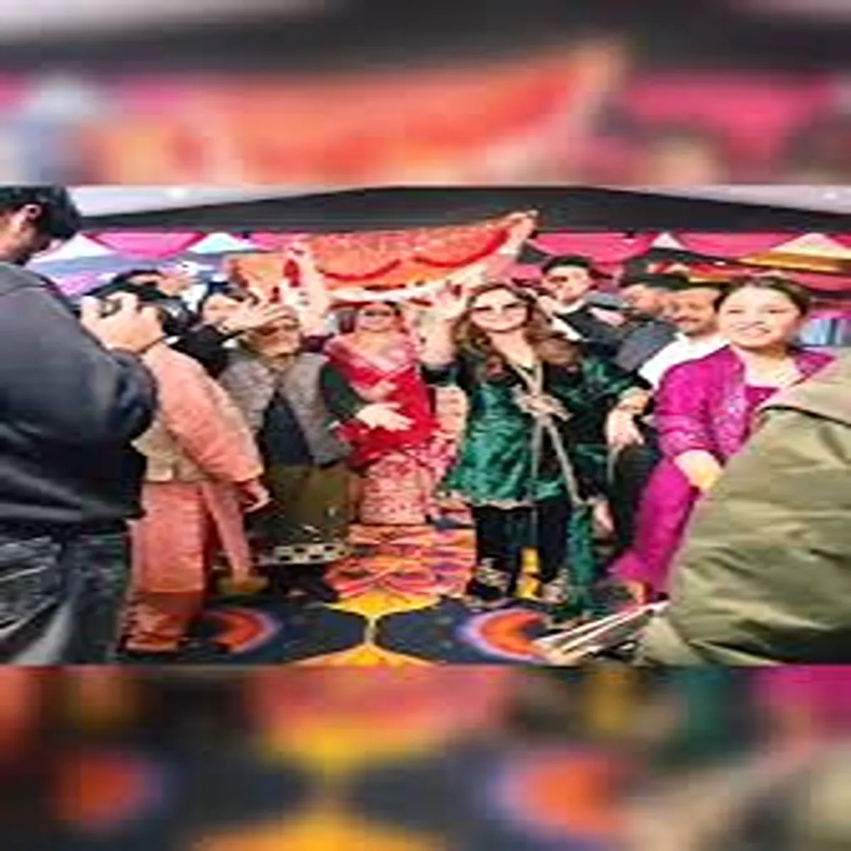 Television rubina dilaik celebrates wedding himachali