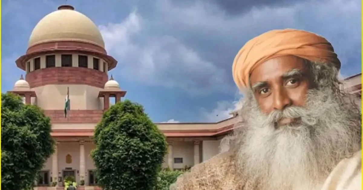 Supremecourt bench encourages settlement isha crematorium