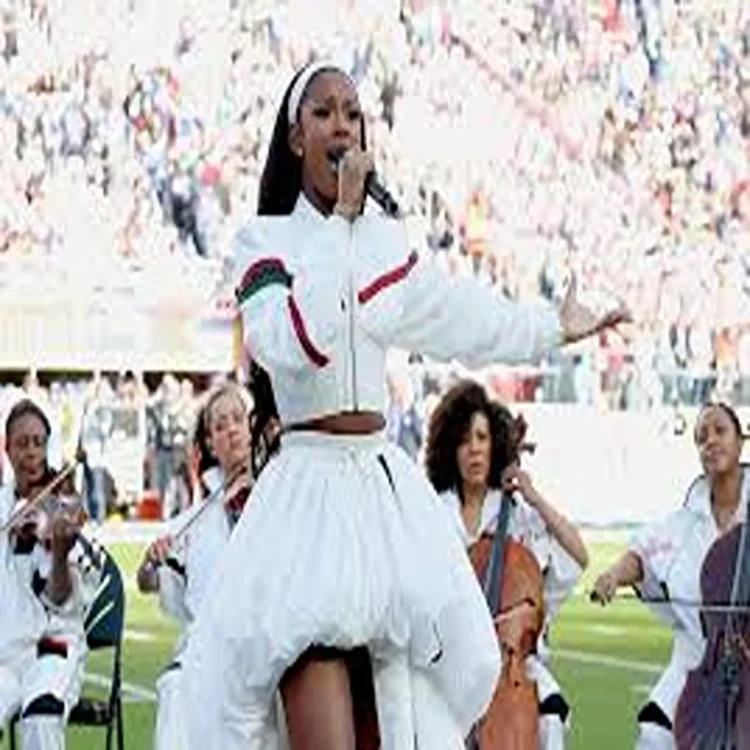 Superbowl coco jones tribute whitney houston