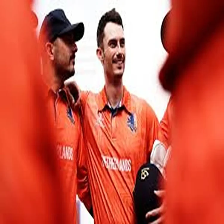 T20worldcup netherlands beat namibia