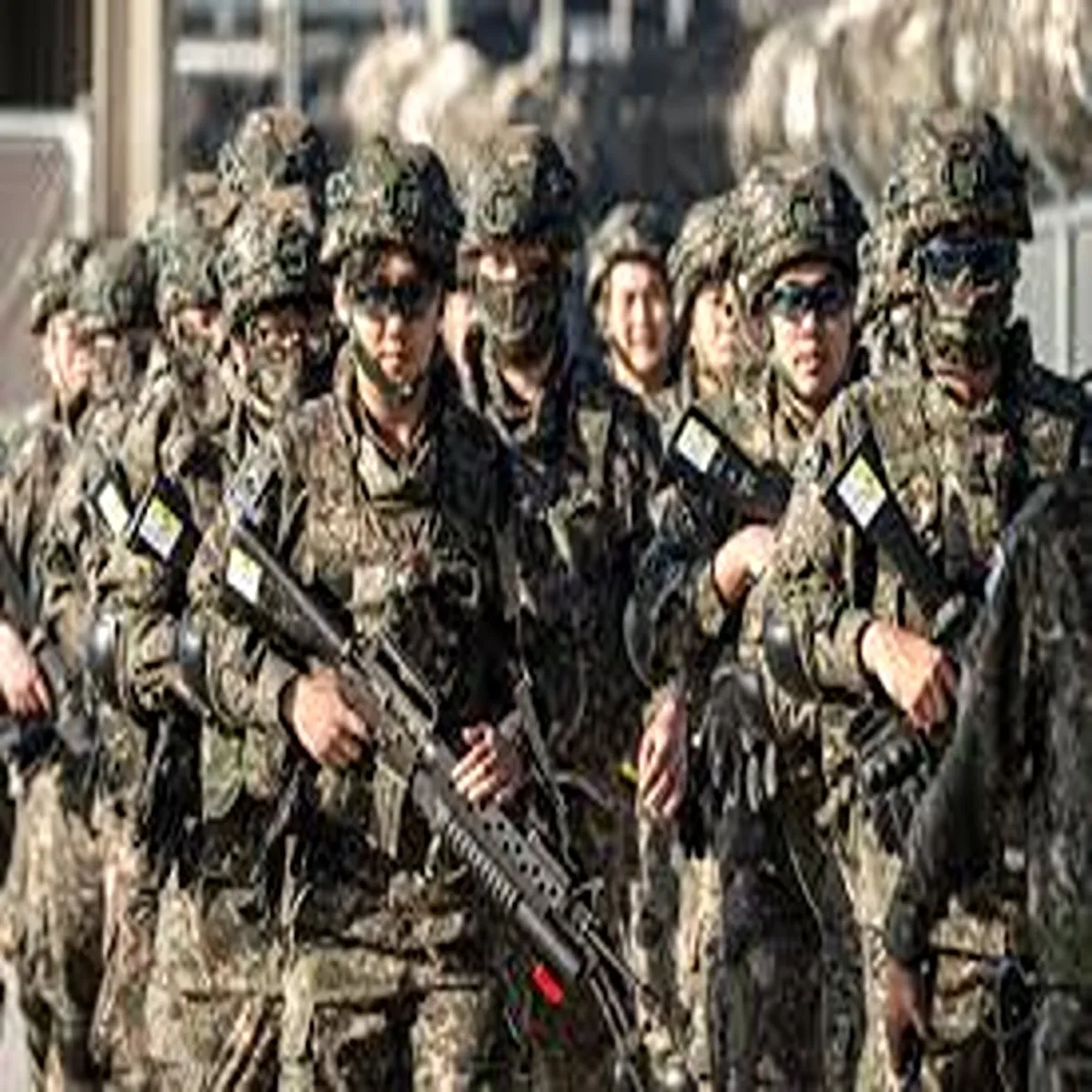 Defense forces conduct advanced weapons training