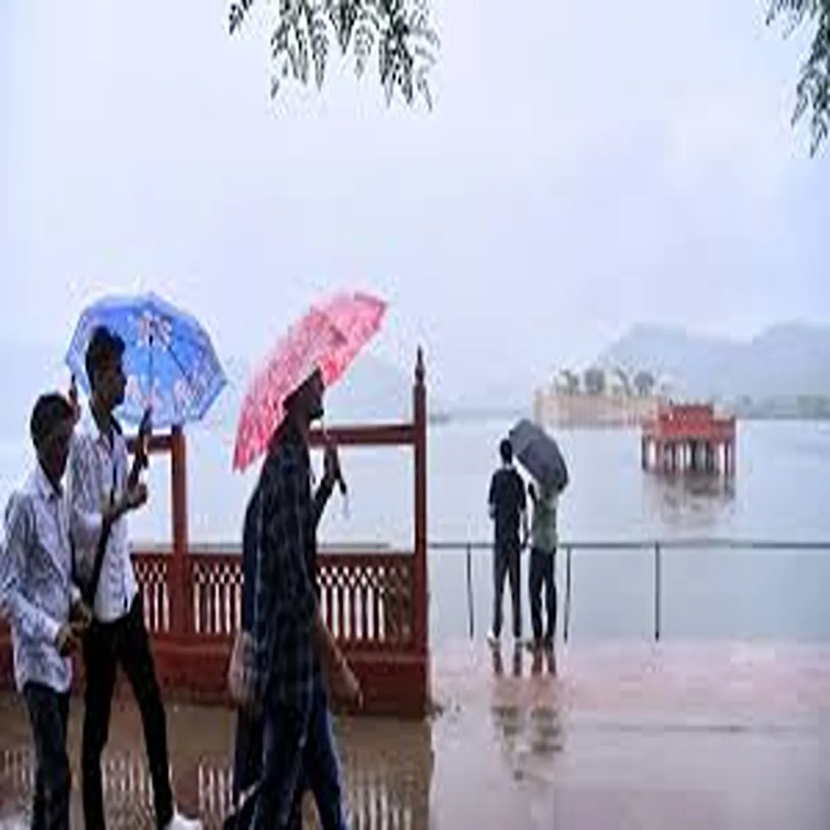 Weather western disturbance triggers rain hail