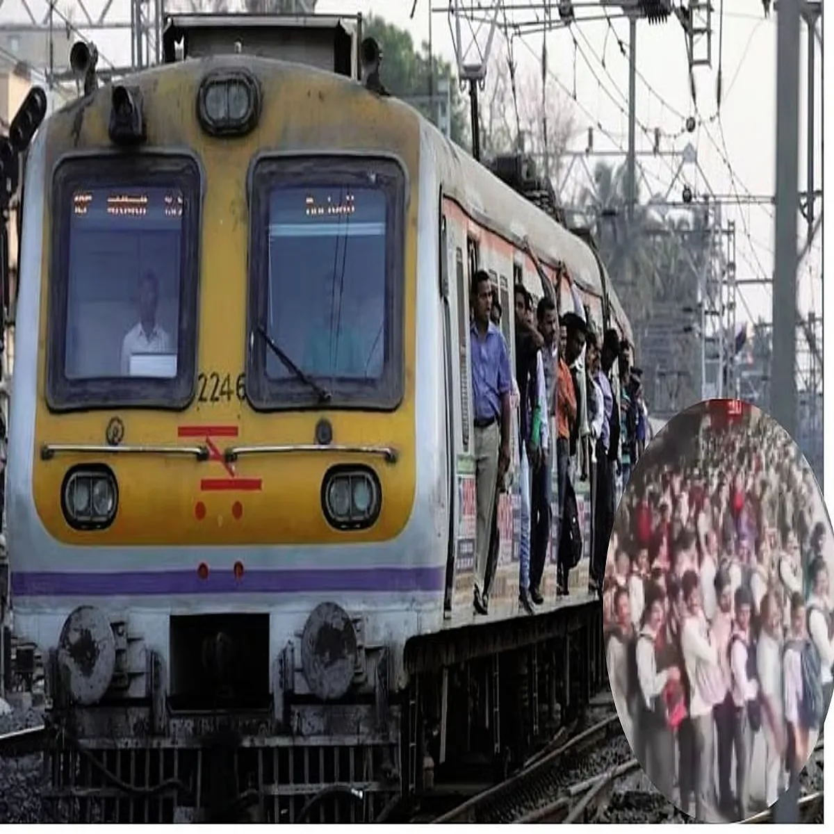 Crowdmanagement western railway introduces queue system